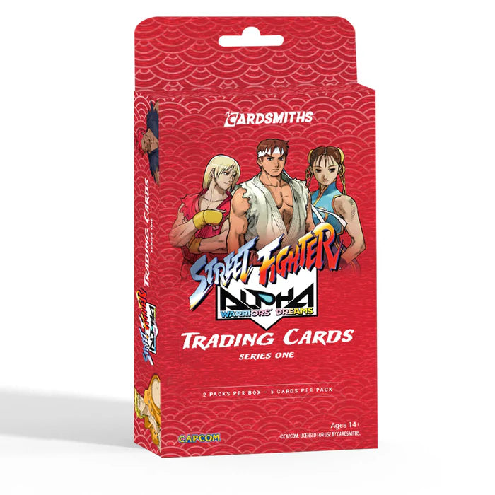 Street Fighter Alpha: Warriors' Dreams Trading Cards Collector Box | 2 Packs PRE-ORDER