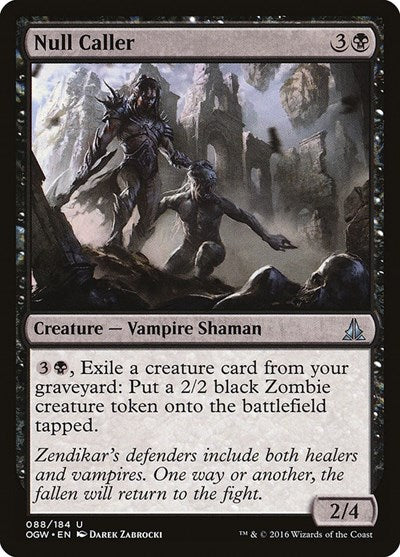 2016 Magic: The Gathering: Oath of the Gatewatch (OGW) - Null Caller (#88, Uncommon) (, Lightly Played)