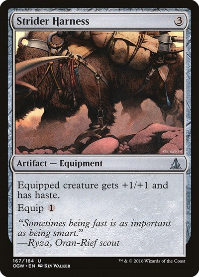 2016 Magic: The Gathering: Oath of the Gatewatch (OGW) - Strider Harness (#167, Uncommon) (, Near Mint)
