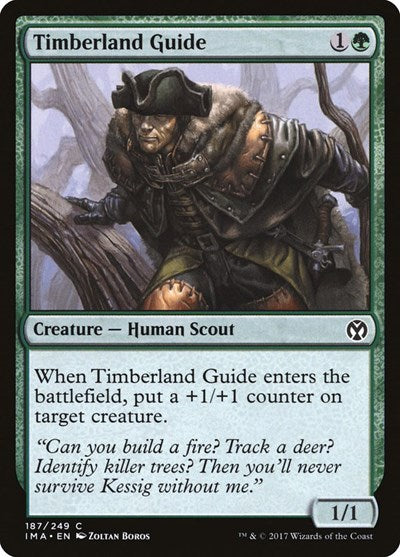 2017 Magic: The Gathering: Iconic Masters (IMA) - Timberland Guide (#187, Common) (, Near Mint)