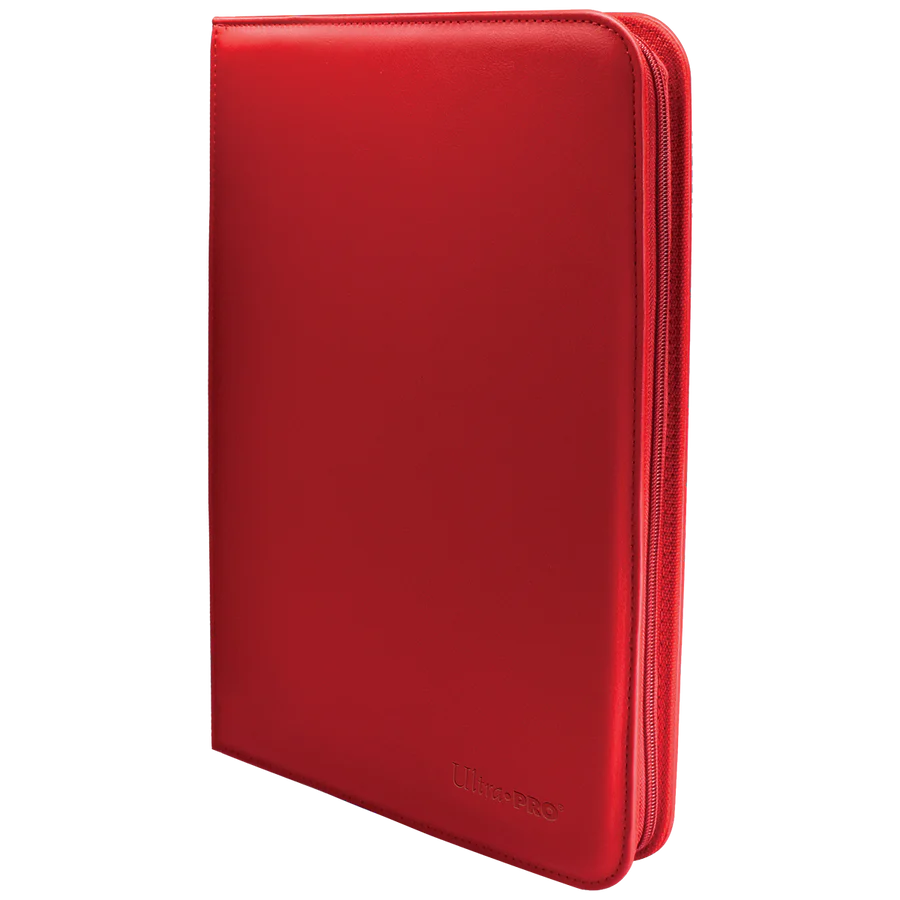 Ultra Pro Vivid 9-Pocket Binder — Red