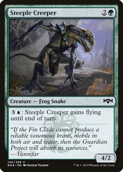2019 Magic: The Gathering: Ravnica Allegiance (RNA) - Steeple Creeper (#142, Common) (, Near Mint)