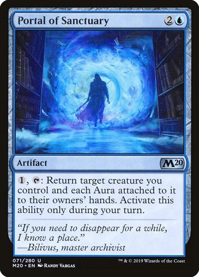 2019 Magic: The Gathering: Core Set 2020 (M20) - Portal of Sanctuary (#71, Uncommon) (, Near Mint)