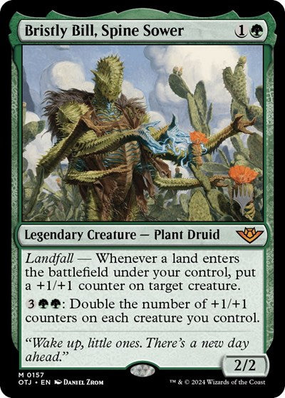 2024 Magic: The Gathering: Promo Pack: Outlaws of Thunder Junction (PPOTJ) - Bristly Bill Spine Sower (#157, Mythic Rare) (, Near Mint)