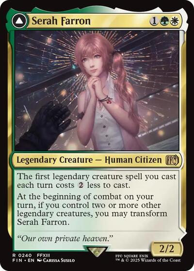 2025 Magic: The Gathering: FINAL FANTASY (FIN) - Serah Farron (#240, Rare) (, Moderately Played)