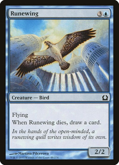 2012 Magic: The Gathering: Return to Ravnica (RTR) - Runewing (#48, Common) (, Lightly Played)
