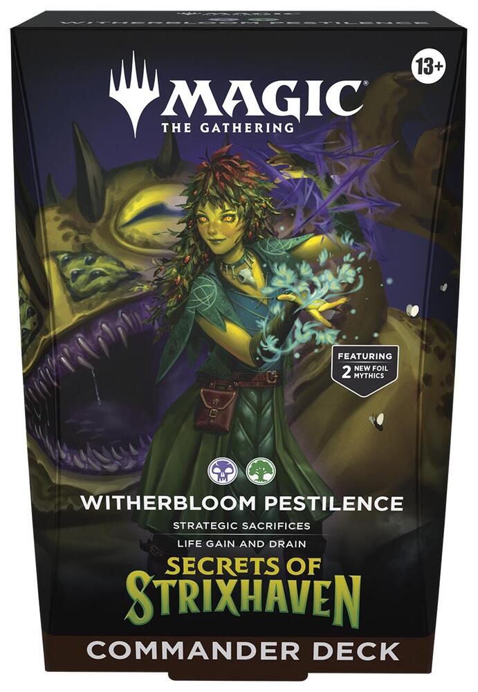 Secrets of Strixhaven Commander Deck — Witherbloom Pestilence