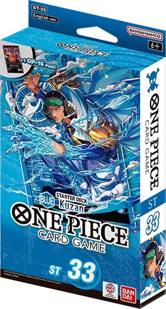 One Piece TCG Starter Deck 33 — Blue Kuzan