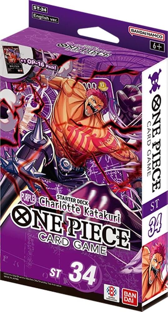 One Piece TCG Starter Deck 34 — Purple Charlotte Katakuri