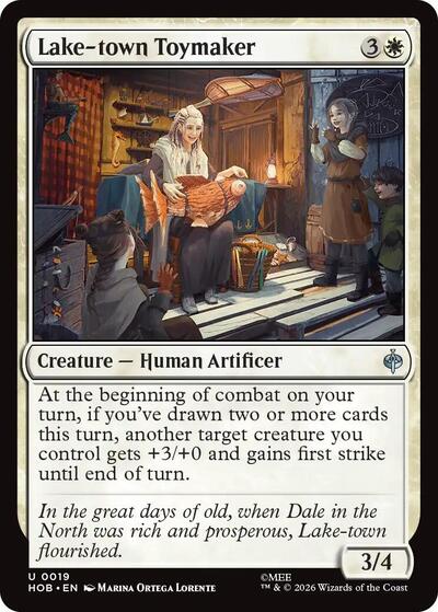2026 Magic: The Gathering: The Hobbit (HOB) - Lake-town Toymaker (#19, Uncommon) (, Near Mint)