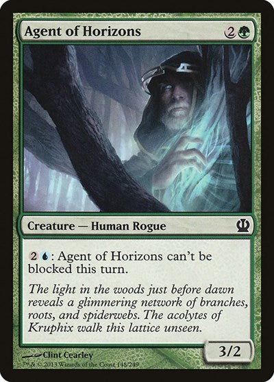 2013 Magic: The Gathering: Theros (THS) - Agent of Horizons (#148, Common) (, Lightly Played)