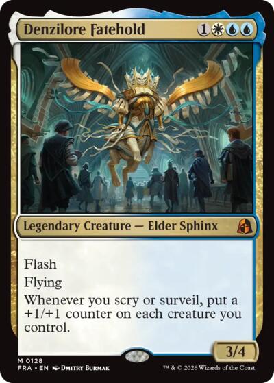 2026 Magic: The Gathering: Reality Fracture (FRA) - Denzilore Fatehold (#128, Mythic Rare) (, Near Mint)