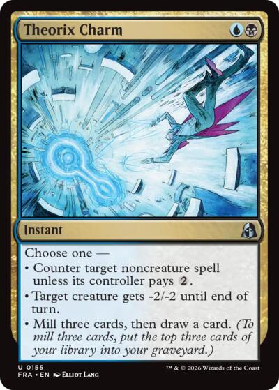 2026 Magic: The Gathering: Reality Fracture (FRA) - Theorix Charm (#155, Uncommon) (, Near Mint)