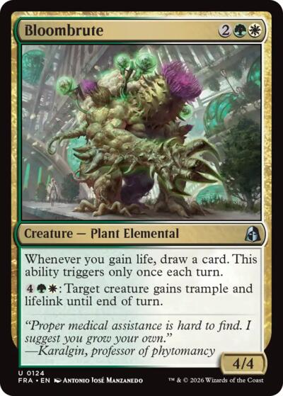 2026 Magic: The Gathering: Reality Fracture (FRA) - Bloombrute (#124, Uncommon) (, Near Mint)