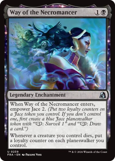 2026 Magic: The Gathering: Reality Fracture (FRA) - Way of the Necromancer (#239, Uncommon) (, Near Mint)
