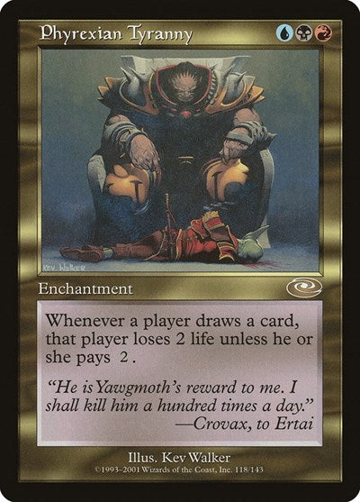 2001 Magic: The Gathering: Planeshift (PLS) - Phyrexian Tyranny (#118, Rare) (, Near Mint)