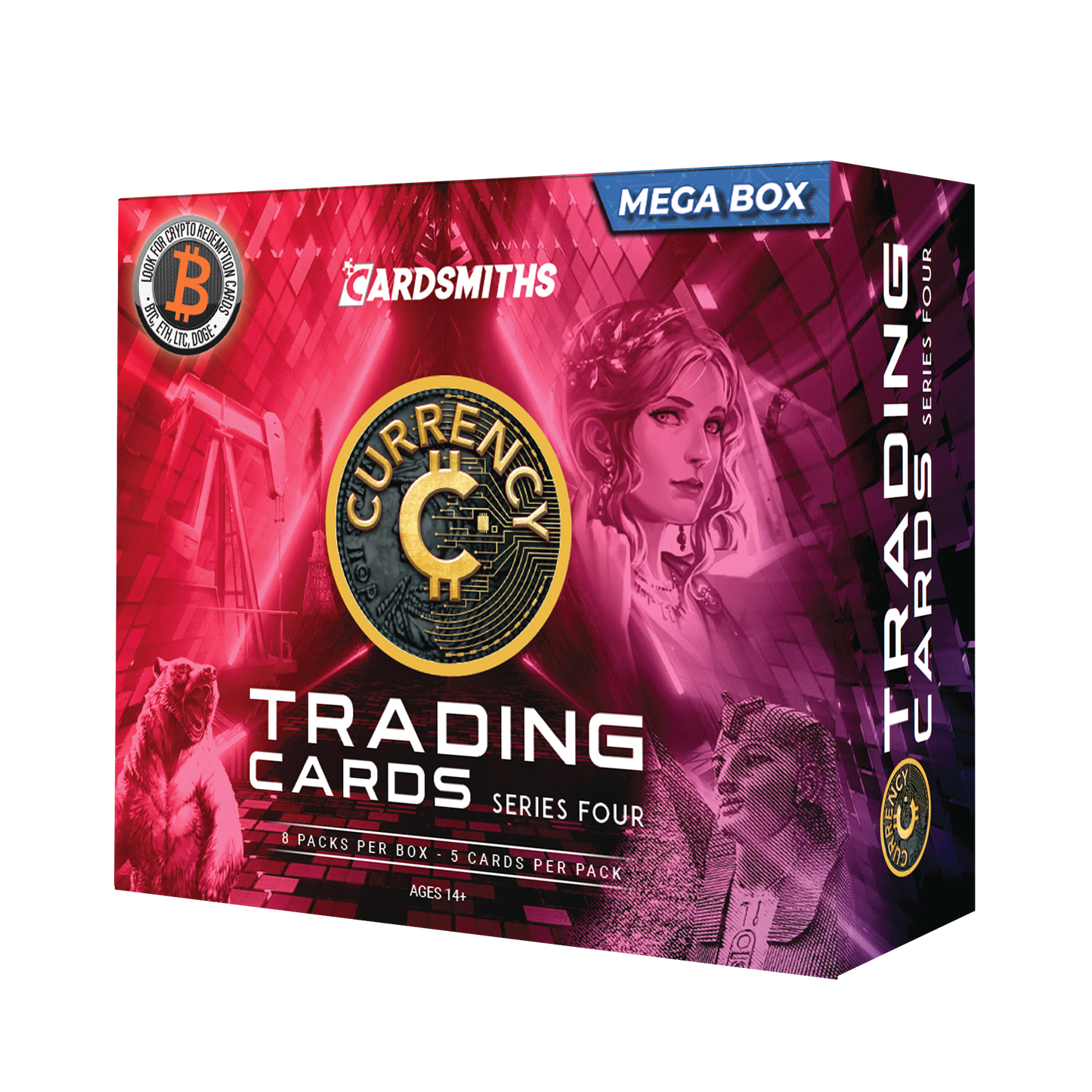 Currency Series 4 Trading Cards MEGA BOX
