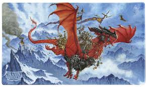 Dragon Shield: Playmat w/ Tube- 'Signature Series- The Raid' Art, Limited Edition