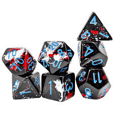 Chessex Dice 16mm deep darkside blue