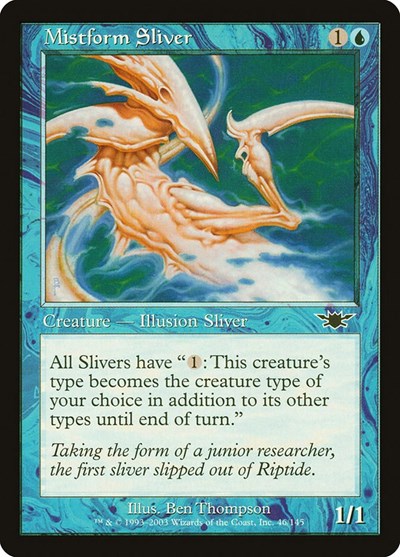 2003 Magic: The Gathering: Legions (LGN) - Mistform Sliver (#46, Common) (, Near Mint)