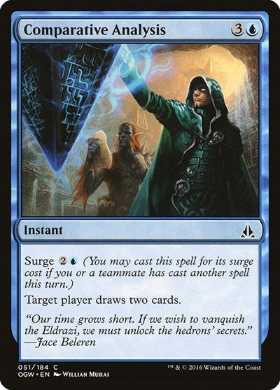 2016 Magic: The Gathering: Oath of the Gatewatch (OGW) - Comparative Analysis (#51, Common) (, Lightly Played)