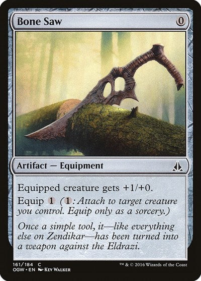 2016 Magic: The Gathering: Oath of the Gatewatch (OGW) - Bone Saw (#161, Common) (, Lightly Played)