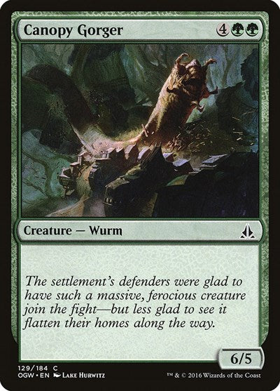 2016 Magic: The Gathering: Oath of the Gatewatch (OGW) - Canopy Gorger (#129, Common) (, Lightly Played)