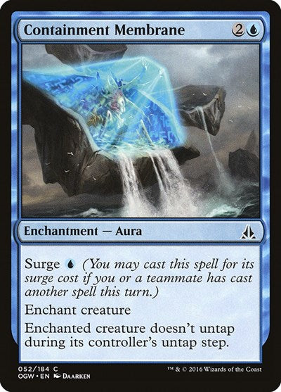 2016 Magic: The Gathering: Oath of the Gatewatch (OGW) - Containment Membrane (#52, Common) (, Lightly Played)