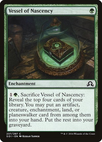 2016 Magic: The Gathering: Shadows over Innistrad (SOI) - Vessel of Nascency (#237, Common) (, Lightly Played)