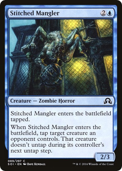 2016 Magic: The Gathering: Shadows over Innistrad (SOI) - Stitched Mangler (#89, Common) (, Lightly Played)