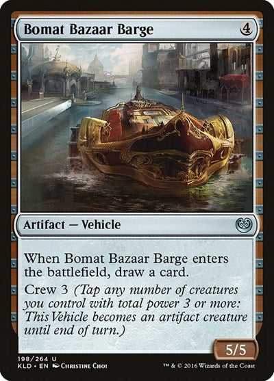 2016 Magic: The Gathering: Kaladesh (KLD) - Bomat Bazaar Barge (#198, Uncommon) (, Near Mint)