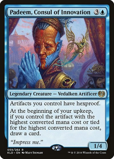 2016 Magic: The Gathering: Kaladesh (KLD) - Padeem Consul of Innovation (#59, Rare) (, Lightly Played)