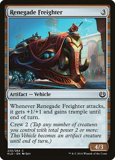 2016 Magic: The Gathering: Kaladesh (KLD) - Renegade Freighter (#230, Common) (, Near Mint)