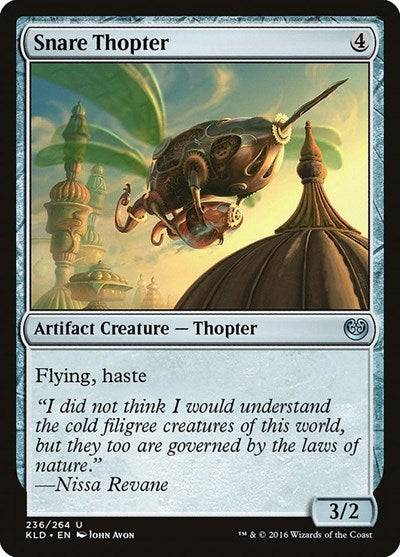 2016 Magic: The Gathering: Kaladesh (KLD) - Snare Thopter (#236, Uncommon) (, Near Mint)