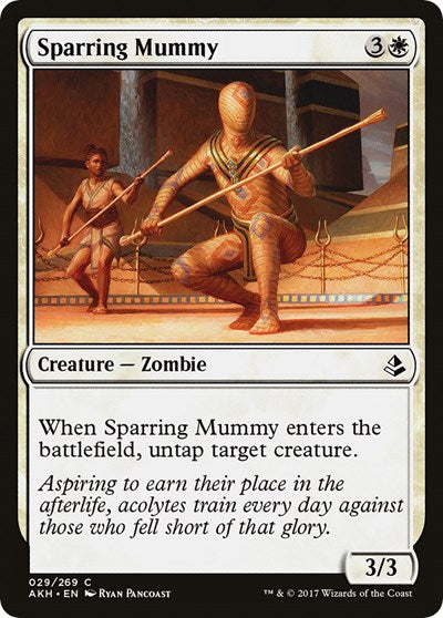 2017 Magic: The Gathering: Amonkhet (AKH) - Sparring Mummy (#29, Common) (, Near Mint)