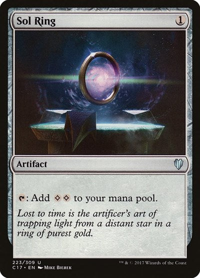 2017 Magic: The Gathering: Commander 2017 (C17) - Sol Ring (#223, Uncommon) (, Near Mint)