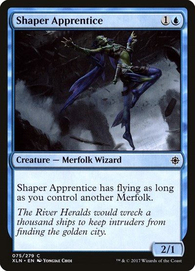 2017 Magic: The Gathering: Ixalan (XLN) - Shaper Apprentice (#75, Common) (, Moderately Played)