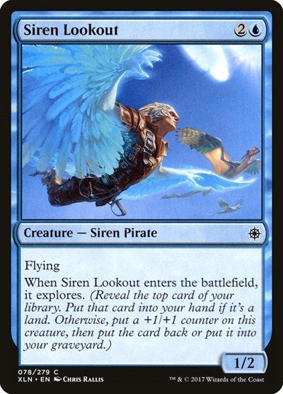 2017 Magic: The Gathering: Ixalan (XLN) - Siren Lookout (#78, Common) (, Moderately Played)