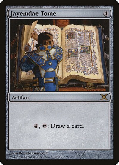 2007 Magic: The Gathering: 10th Edition (10E) - Jayemdae Tome (#327, Rare) (, Lightly Played)