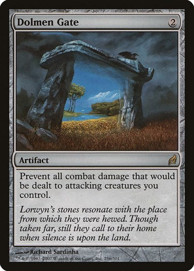 2007 Magic: The Gathering: Lorwyn (LRW) - Dolmen Gate (#256, Rare) (, Lightly Played)