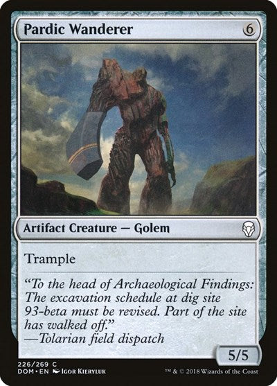 2018 Magic: The Gathering: Dominaria (DOM) - Pardic Wanderer (#226, Common) (, Lightly Played)
