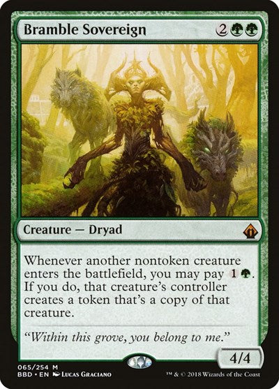 2018 Magic: The Gathering: Battlebond (BBD) - Bramble Sovereign (#65, Mythic Rare) (, Near Mint)
