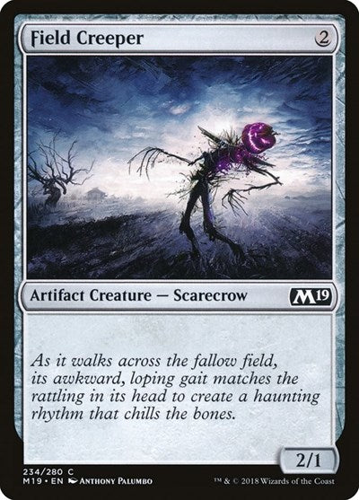 2018 Magic: The Gathering: Core Set 2019 (M19) - Field Creeper (#234, Common) (, Lightly Played)