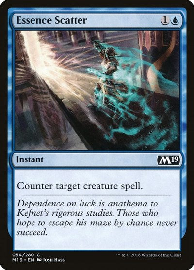 2018 Magic: The Gathering: Core Set 2019 (M19) - Essence Scatter (#54, Common) (, Near Mint)