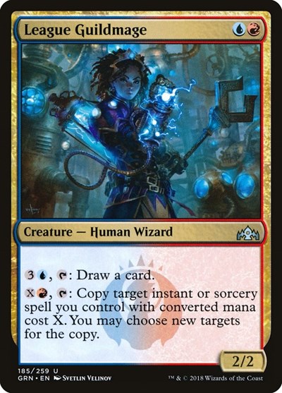 2018 Magic: The Gathering: Guilds of Ravnica (GRN) - League Guildmage (#185, Uncommon) (, Near Mint)