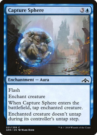 2018 Magic: The Gathering: Guilds of Ravnica (GRN) - Capture Sphere (#31, Common) (, Near Mint)