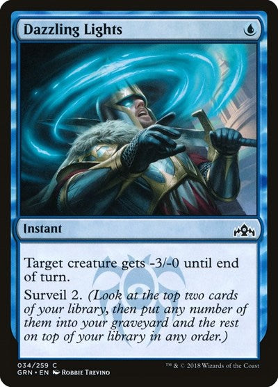 2018 Magic: The Gathering: Guilds of Ravnica (GRN) - Dazzling Lights (#34, Common) (, Near Mint)