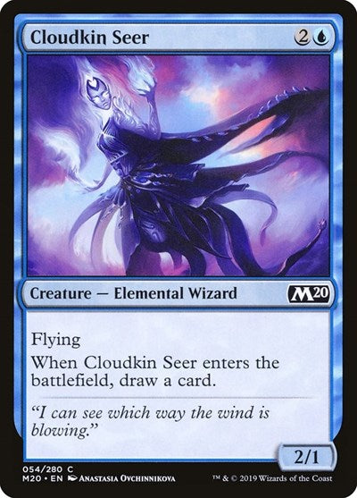 2019 Magic: The Gathering: Core Set 2020 (M20) - Cloudkin Seer (#54, Common) (, Near Mint)