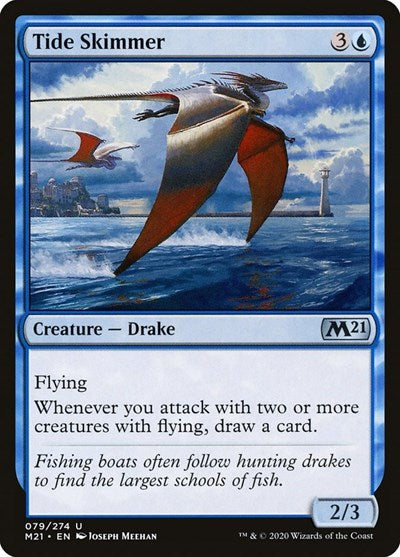 2020 Magic: The Gathering: Core Set 2021 (M21) - Tide Skimmer (#79, Uncommon) (, Lightly Played)