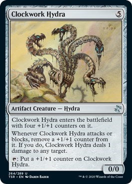 2021 Magic: The Gathering: Time Spiral: Remastered (TSR) - Clockwork Hydra (#264, Uncommon) (, Lightly Played)